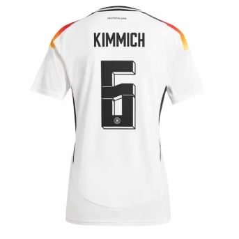 Germania Joshua Kimmich #6 Maglia Gara Casa Repliche Europei 2024 Donna